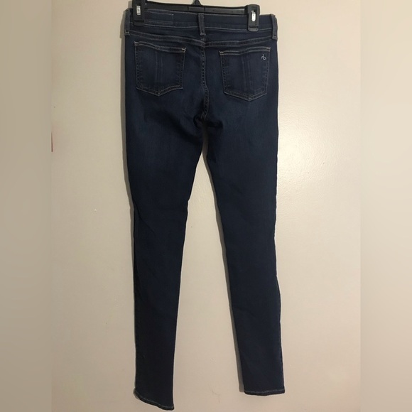 Citizen of Humanity Ava Low Rise Straight leg dark denim size 28 - Picture 4 of 11